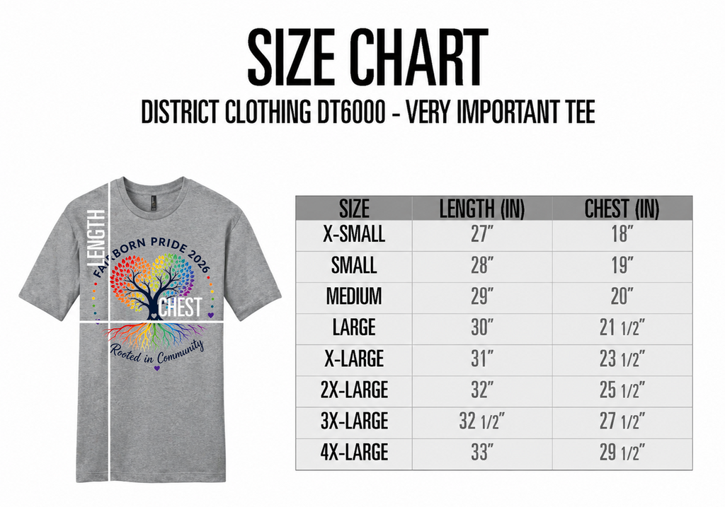 Fairborn Pride 2026 Tee