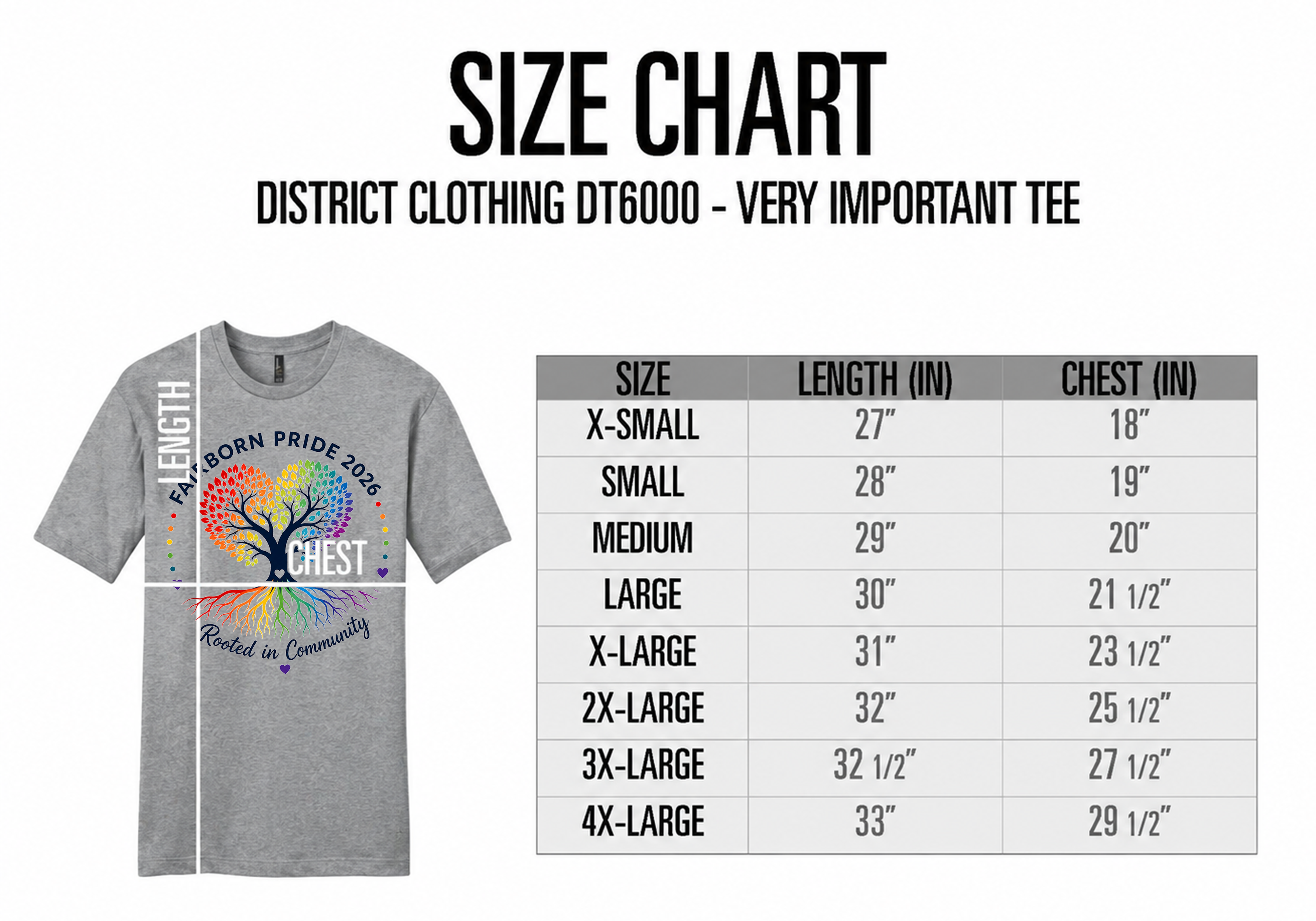 Fairborn Pride 2026 Tee